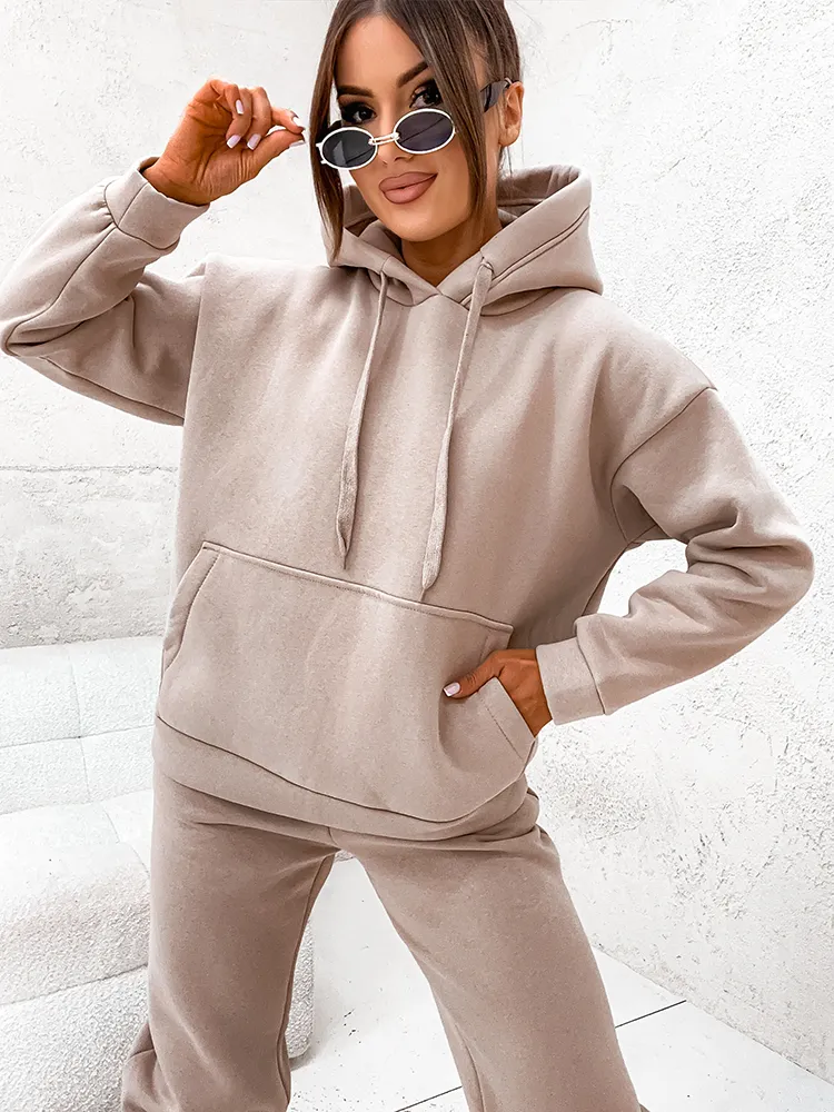 Royalfashion Памучен дамски комплект с потник