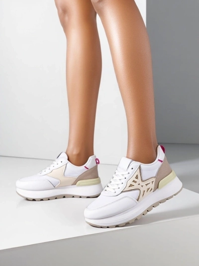 Royalfashion Дамски кецове с блестящи пана