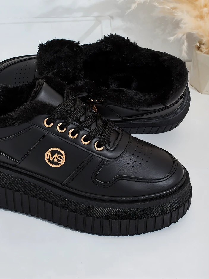 Royalfashion Затоплени дамски маратонки с кожа Rozit