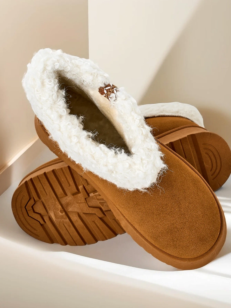 Дамски снежни ботуши Royalfashion с козина Rovvoy