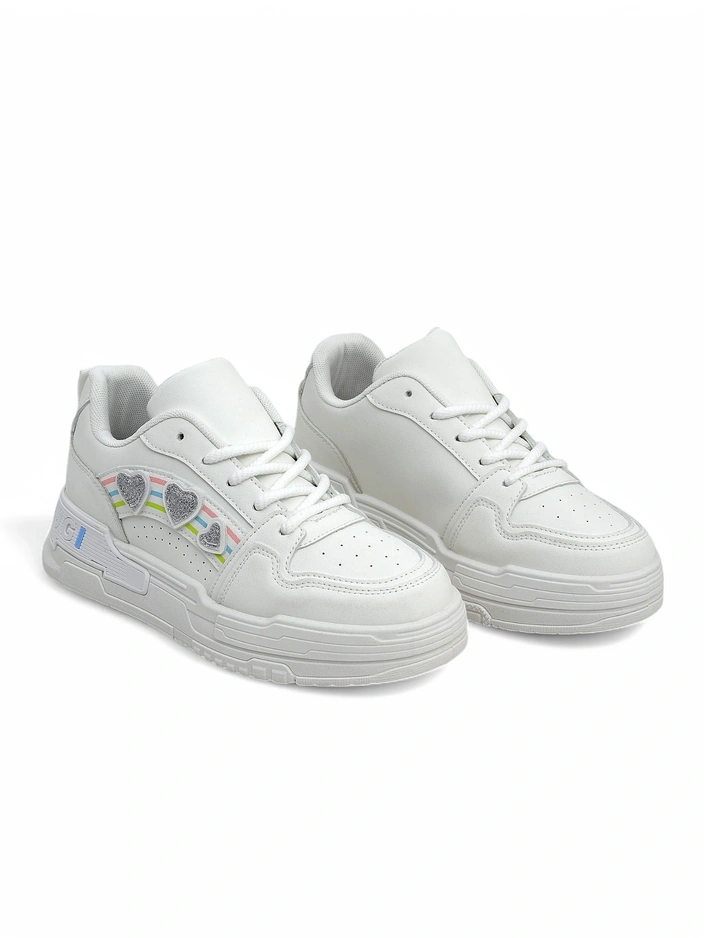 Royalfashion Дамски маратонки с брокат Samoles