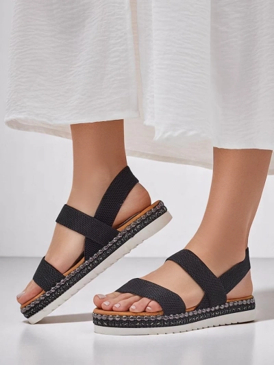 Обувки сандали за жени Royalfashion с декоративна подметка Zindas