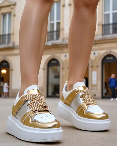 Royalfashion дамски платформи спортни маратонки Gevigos