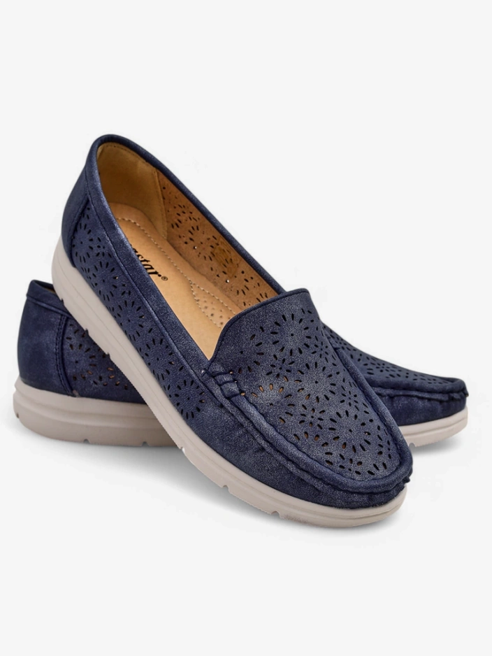 Royalfashion Женски перфорирани мокасини Besset