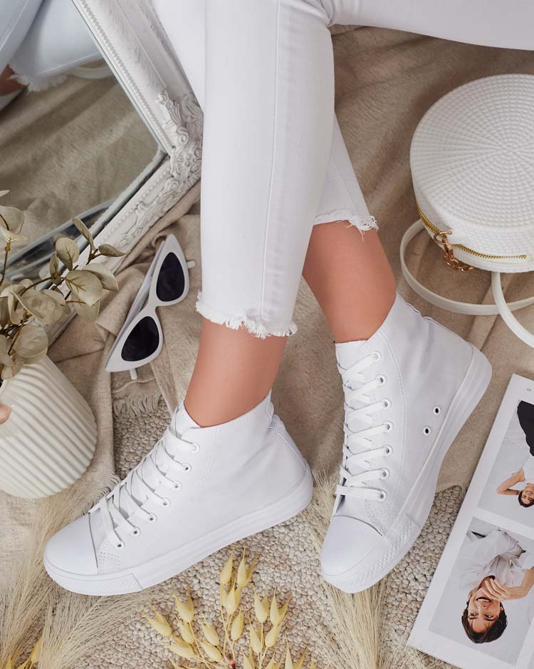 Royalfashion Women's High Sneakers Hollas