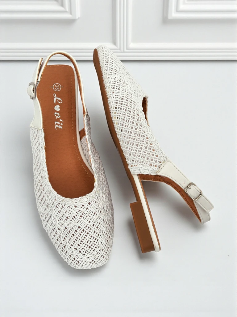 Royalfashion Дамски сандали с отворена пета Breeze Woven