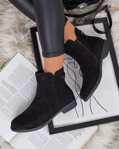 Royalfashion Дамски ботуши Dovilla от велур eko