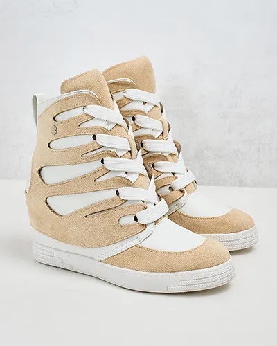 Royalfashion Дамски спортни ботуши на ток Pamstinsa