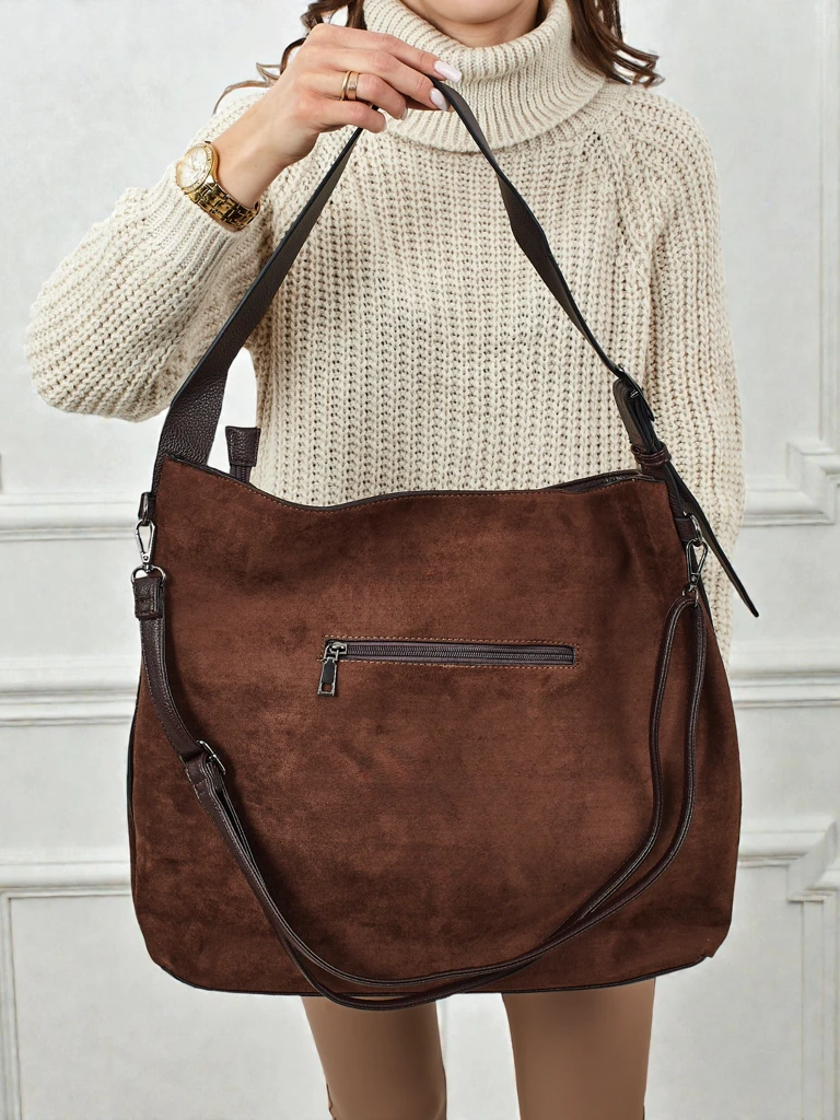 Дамска чанта shopper еко велур Donenn