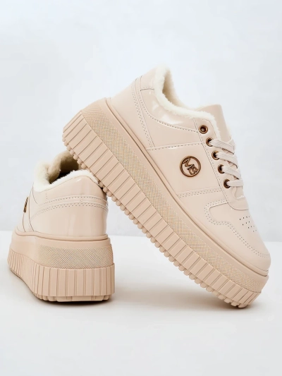 Royalfashion Затоплени дамски маратонки с кожа Rozit