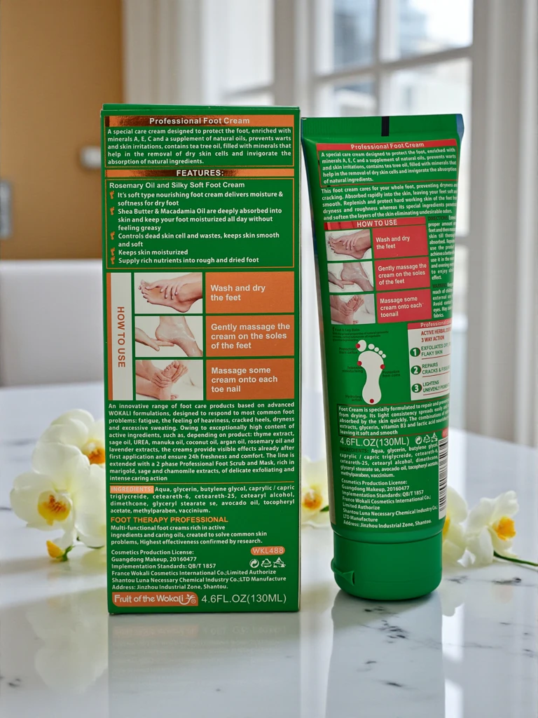 Силно хидратиращ и регенериращ крем за крака и сухи пети