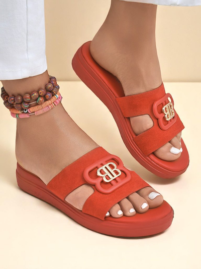 Royalfashion Дамски чехли на плоска подметка ChicStep