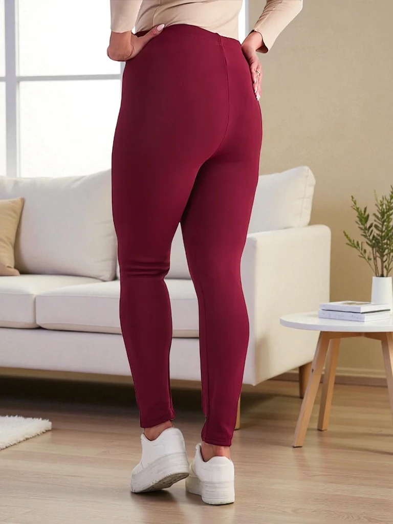 Royalfashion Дамски изолирани панталони тип "трегери" PLUS SIZE