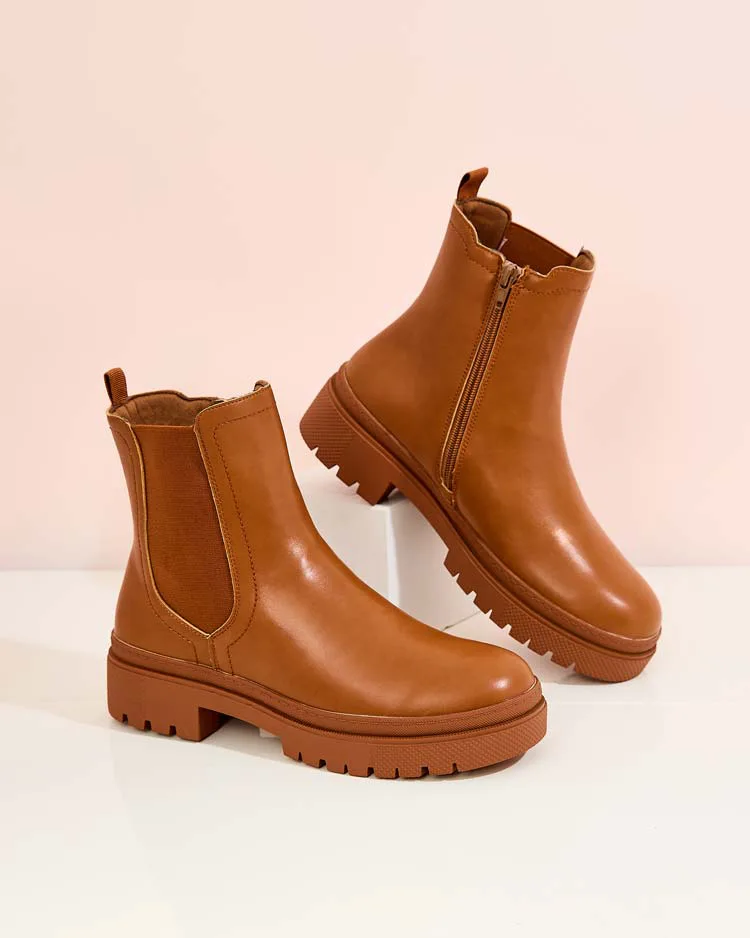 Royalfashion Дамски ботуши от еко кожа Dovivas