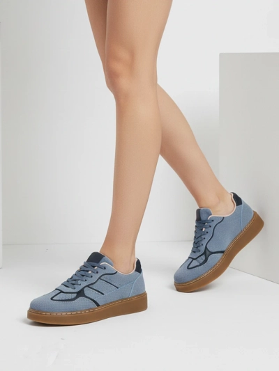 Дамски Сникърси Luna Сини Екологични Ежедневни