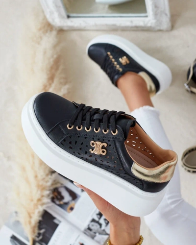 Royalfashion Дамски спортни ажурни кецове Jovixi