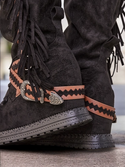 Женски кожух Eligerse над коляното