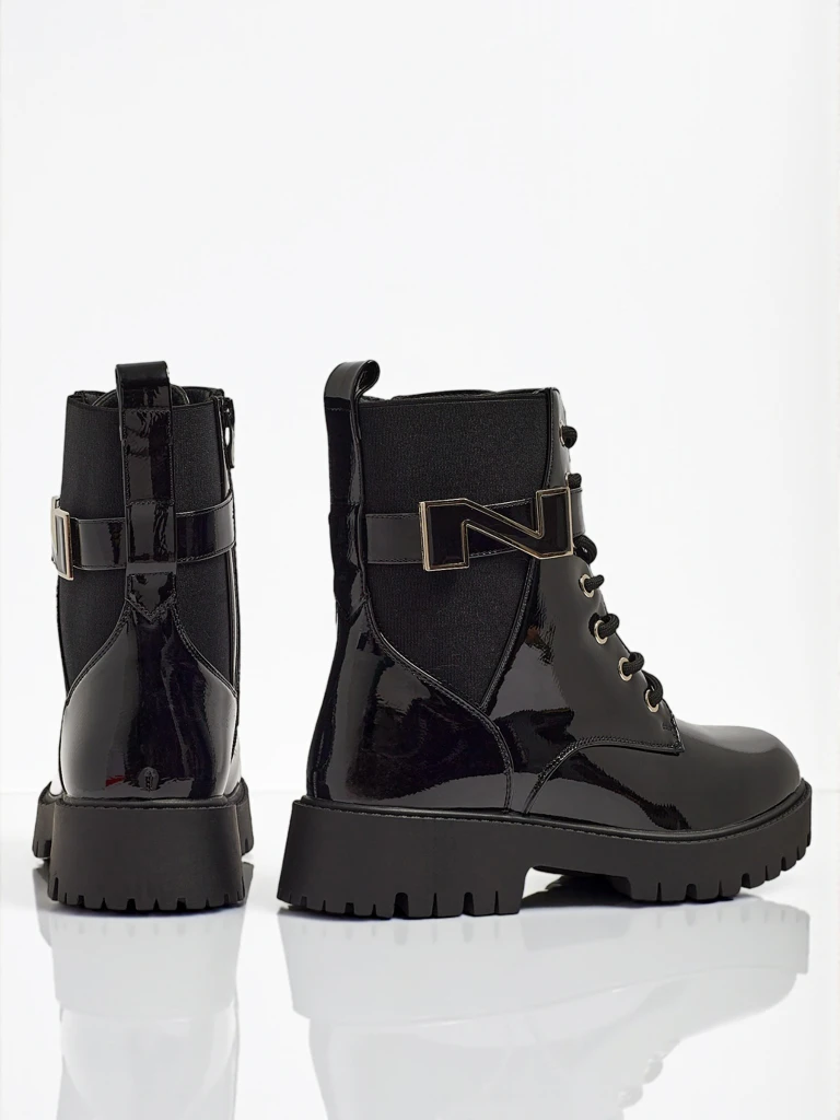 Royalfashion Дамски боти тип работнически Milloze