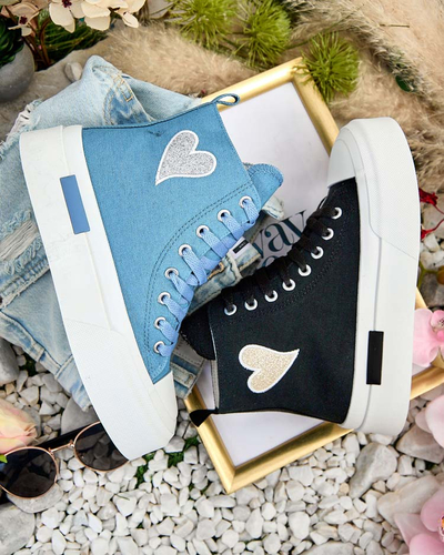 Royalfashion Women's Tris High Sneakers