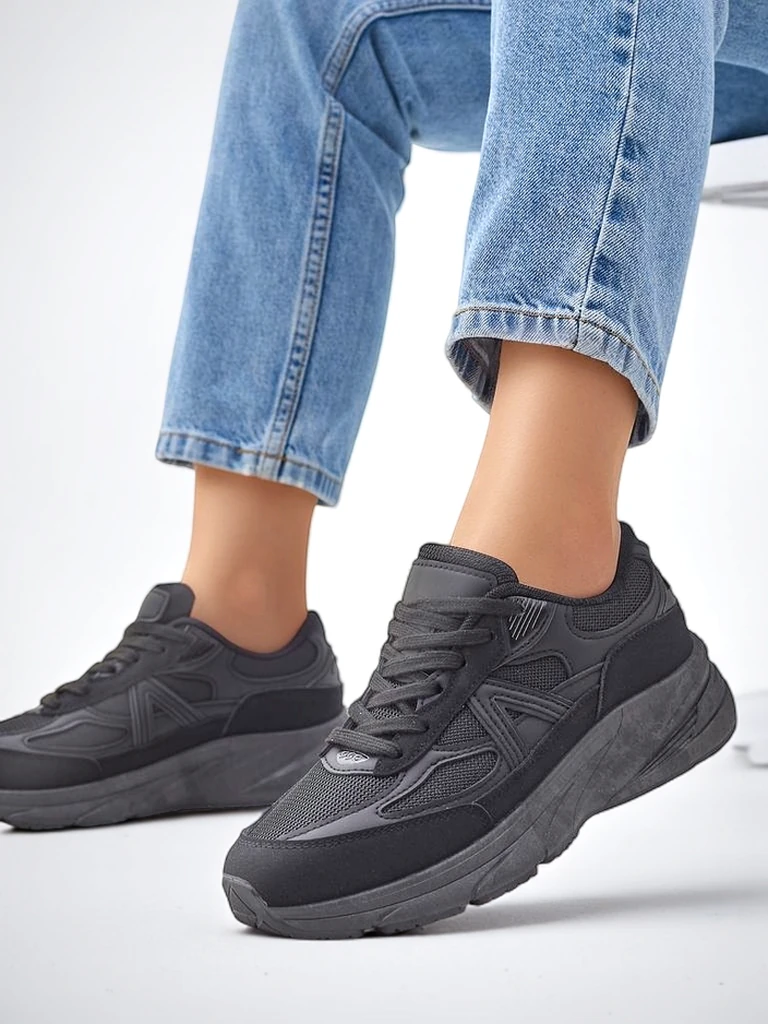 Обувки Royalfashion за жени - спортни маратонки на по-дебела подошва Moderax