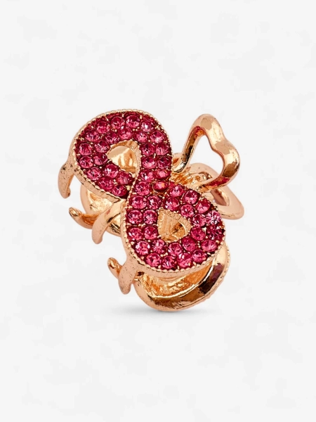 Royalfashion Фиба за коса с цирконии TwinkleGrip