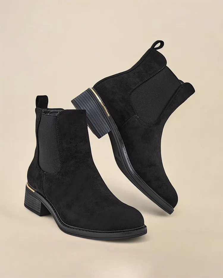 Дамски ботуши без връзки на роял мода Rizones