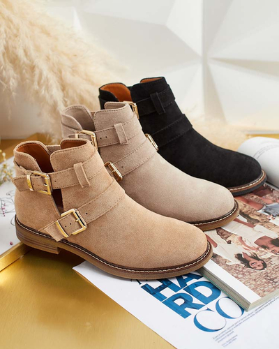 Royalfashion Дамски ботуши Geronsa с изрязано ходило