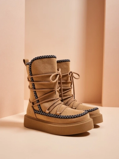 Royalfashion Женски терлици с връзки Siozi