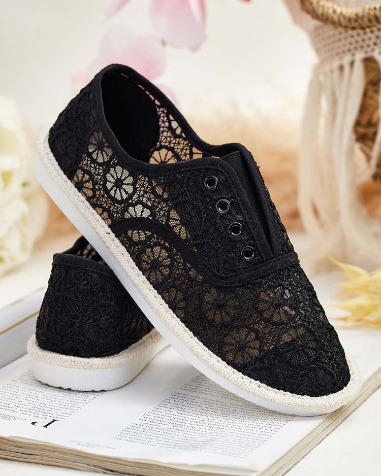 Royalfashion Дамски ажурни маратонки Nurram