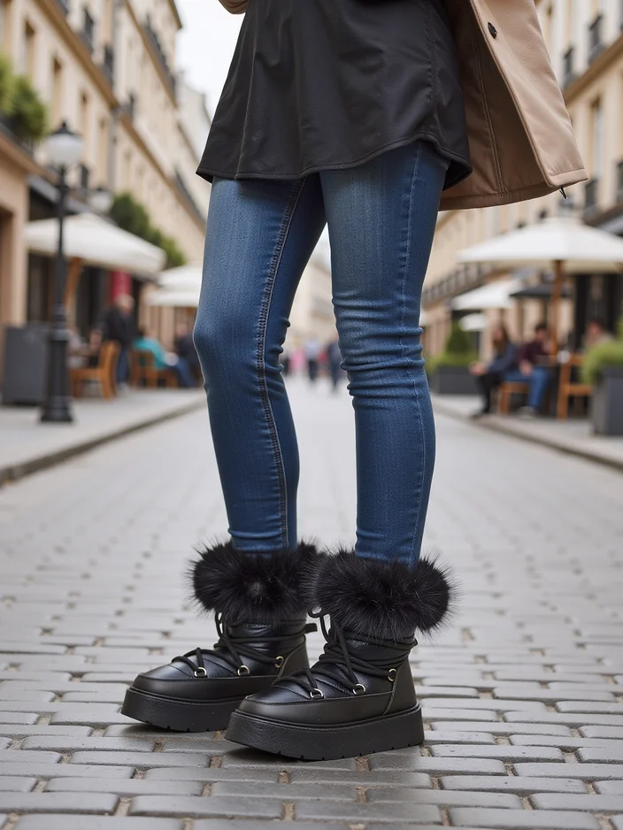 Royalfashion дамски снежни ботуши Melioz