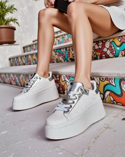 Royalfashion Женски платформи спортни маратонки Oviger