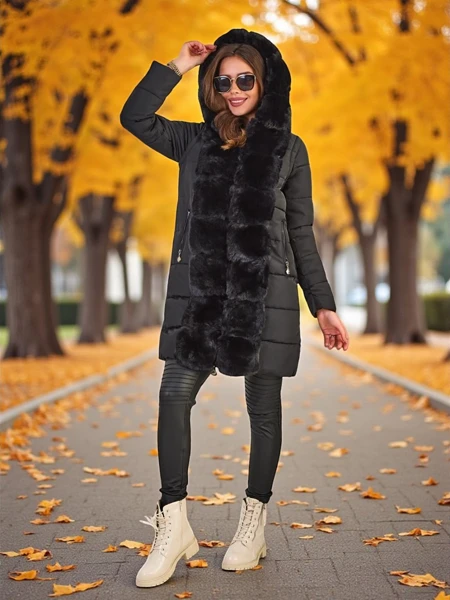 Дамско яке на Royalfashion с отделими ръкави