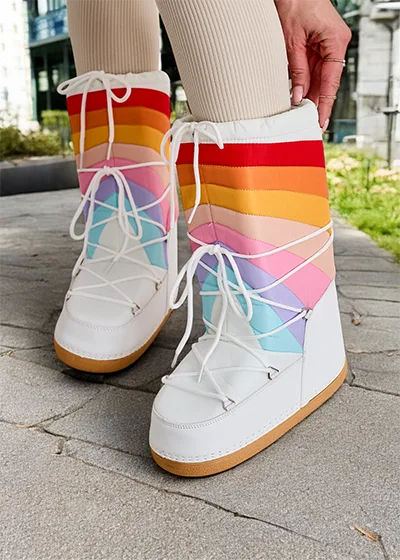 Дамски ботуши с начина на сняг на Royalfashion Tencce