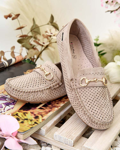 Royalfashion Дамски ажурни мокасини Mill