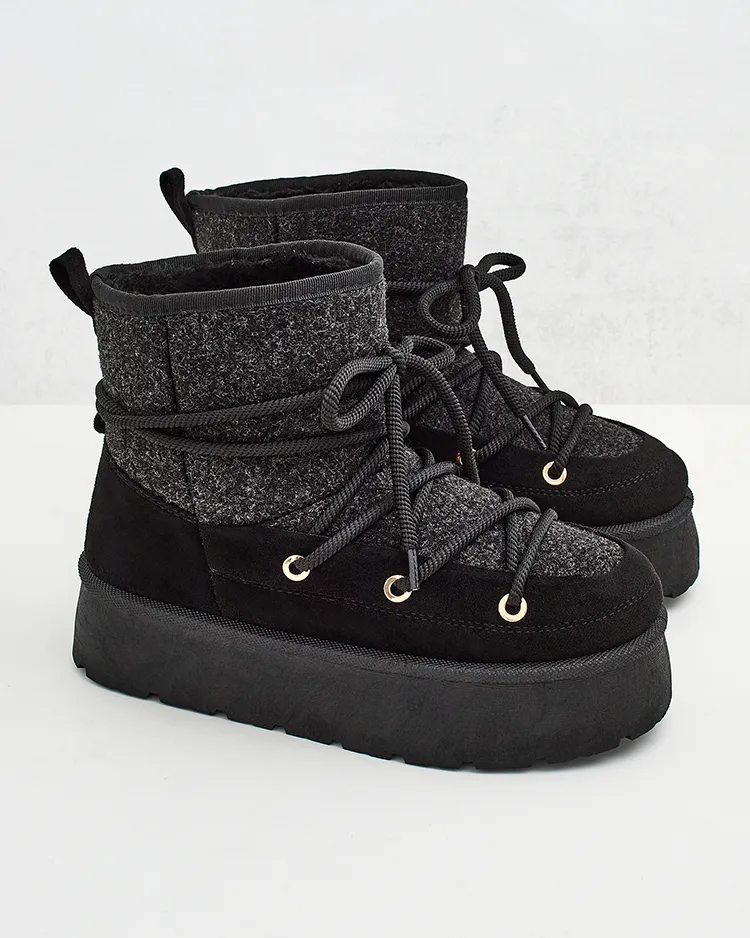 Royalfashion Дамски ботуши за сняг Filori с дантела