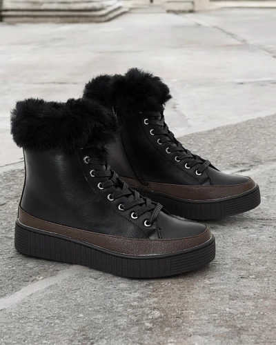 Royalfashion Високи дамски ботуши Rogeri