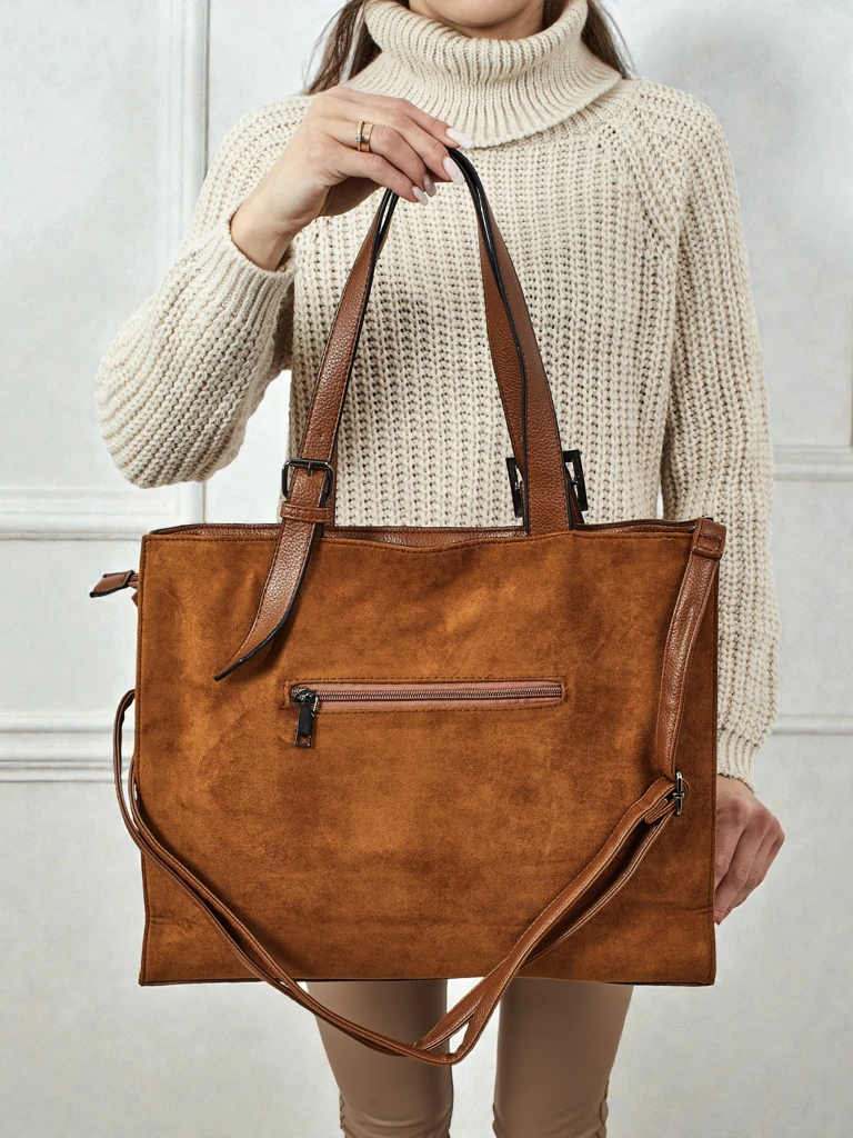 Дамска чанта shopper еко велур Daverna