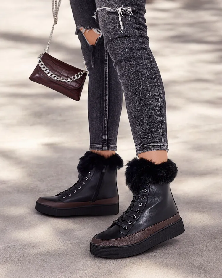 Royalfashion Високи дамски ботуши Rogeri