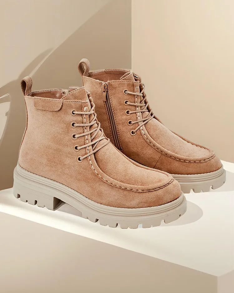 Дамски обувки на глезена с връзки на Royalfashion Rullose