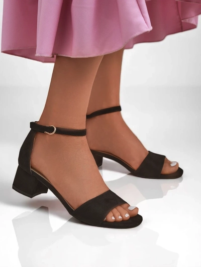 Royalfashion Дамски сандали на нисък ток SoftHeels