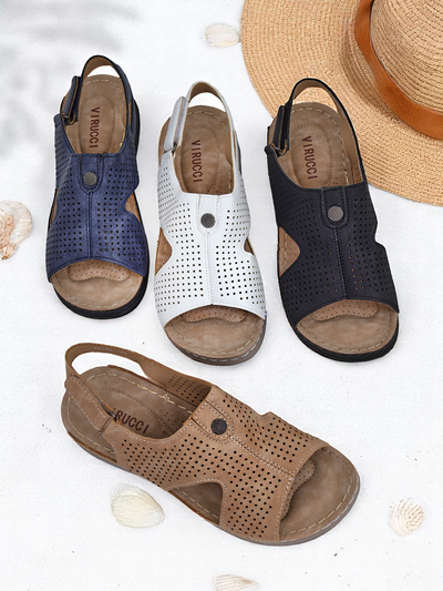 Royalfashion дамски сандали с прорези Leminni