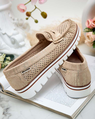 Royalfashion Ажурни дамски мокасини Leteller