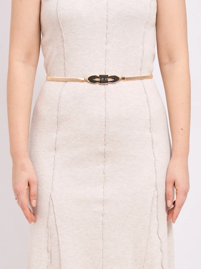 Дамски златист метален колан Callista – елегантност в италиански стил