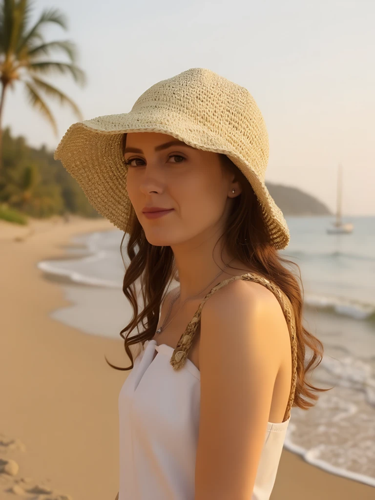 Royalfashion Дамска сламена шапка Shade Muse