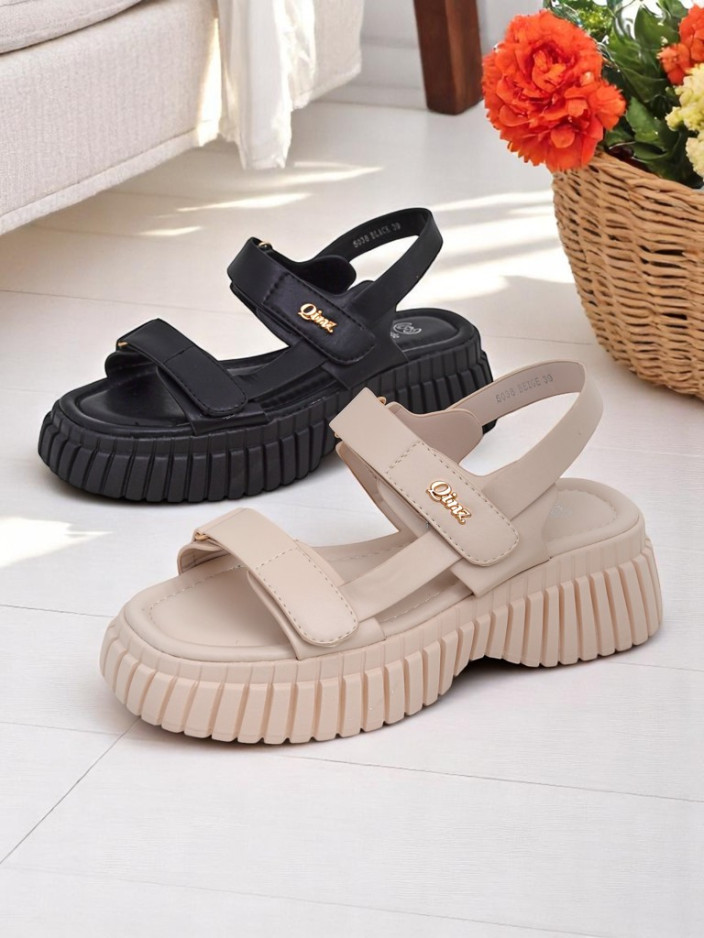 Royalfashion дамски сандали с по-дебела подметка Hortez