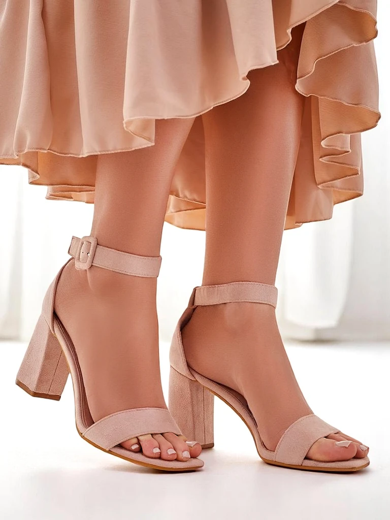 Royalfashion Женски сандали от еко велур Ardeni