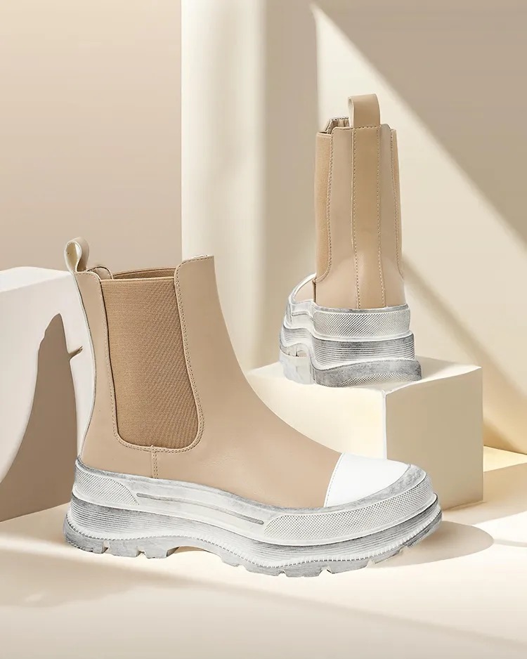 Дамски ботуши без връзки на Royalfashion Anerr