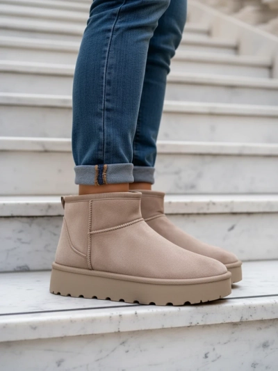 Royalfashion Дамски ботуши за сняг на платформа a'la Dagodo