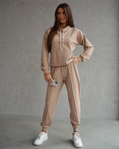 Royalfashion Дамски памучен casual сет