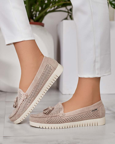 Royalfashion Дамски ажурни мокасини Molaffa